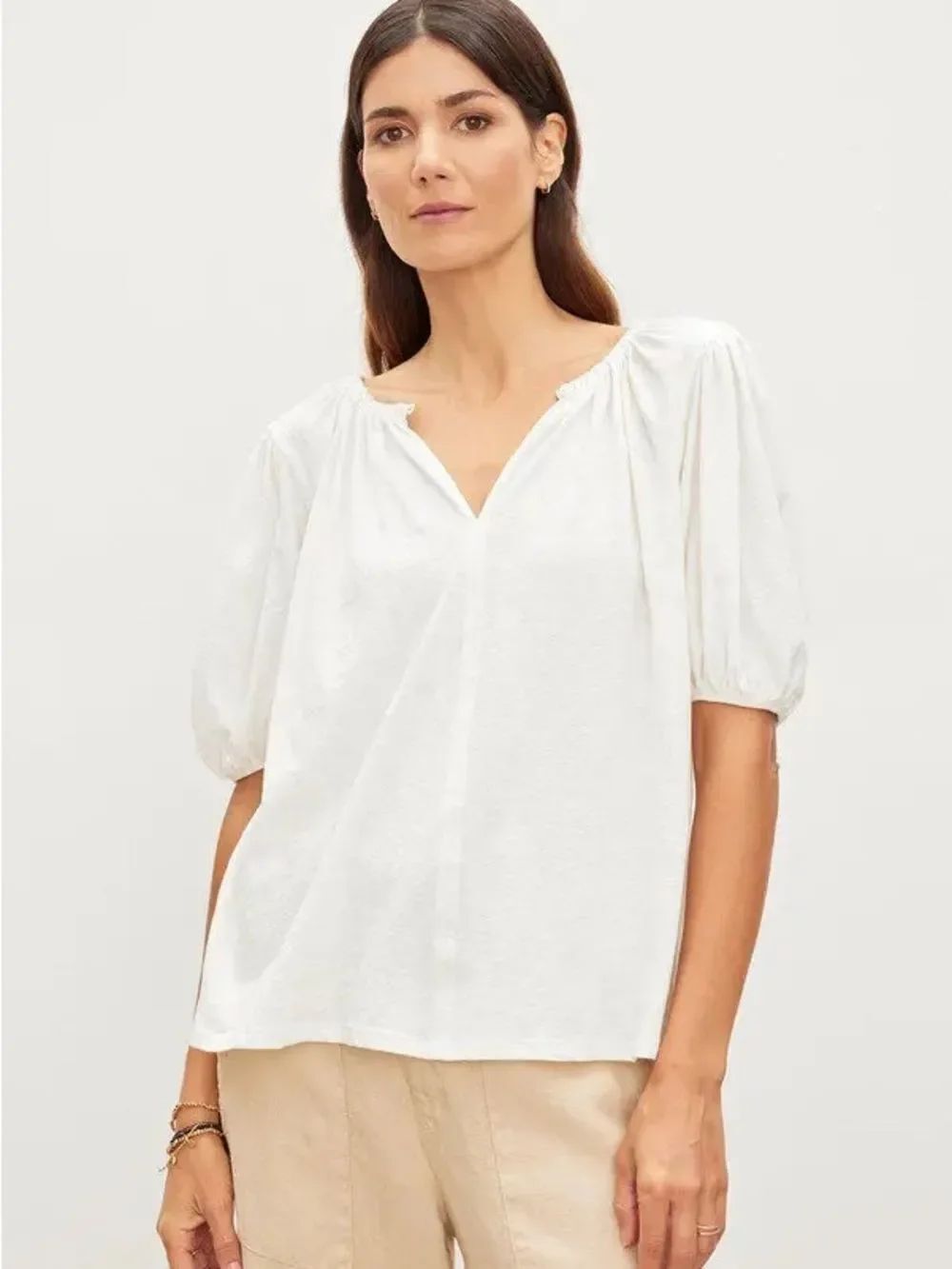 NEW VELVET by Graham & Spencer 100% line top